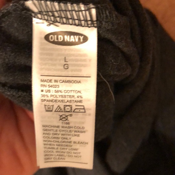 Charcoal grey maternity leggings - Picture 3 of 4